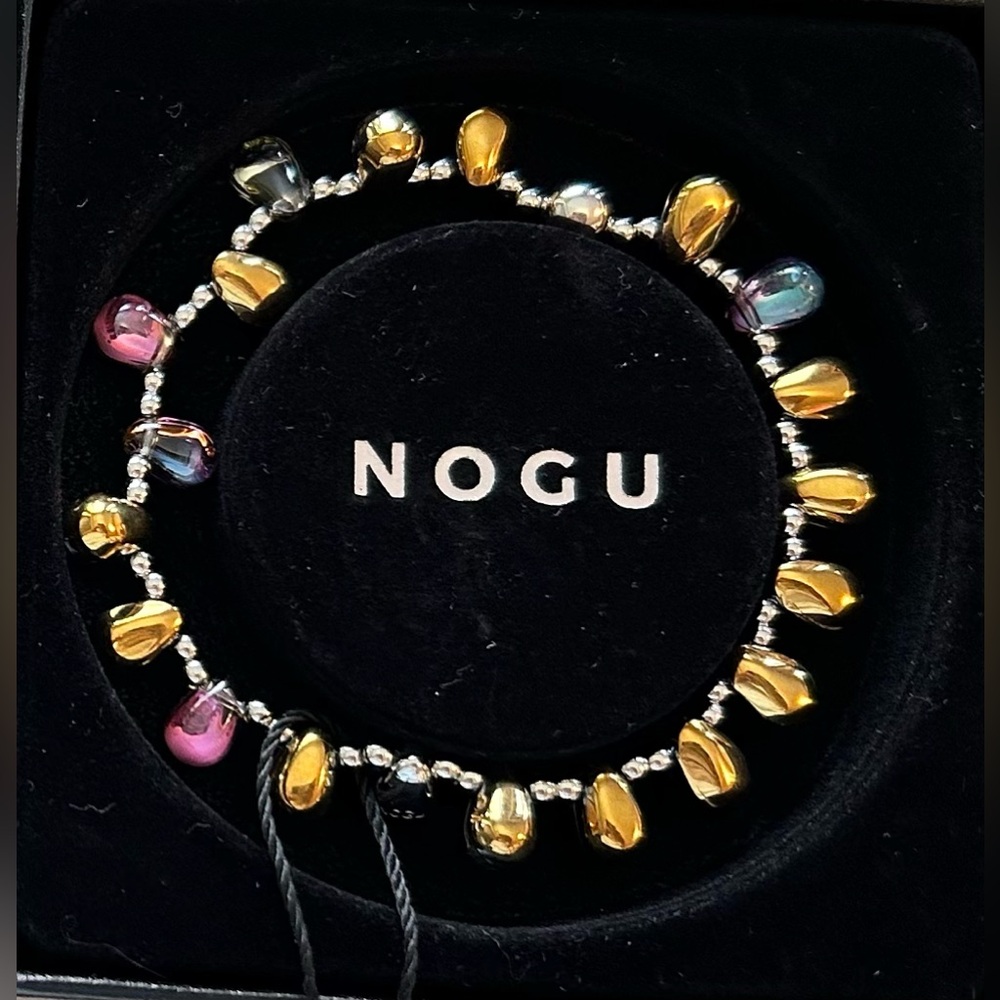 💜💛 NOGU Karat Fairy Drop Bracelet 💛💜